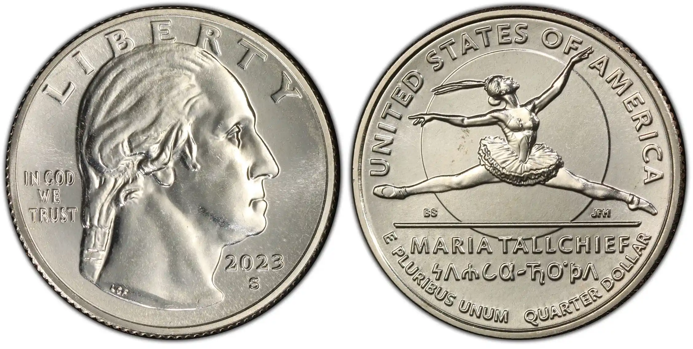 S Maria Tallchief Quarter